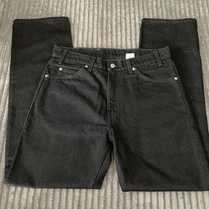 505 Levi’s Levi Strauss & Co. Jeans (Black) size: W34/L32 Regular Fit Straight